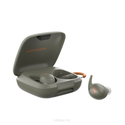 Sennheiser Momentum Sport Burned Olive - sportowe słuchawki bezprzewodowe z czujnikami tętna i temperatury
