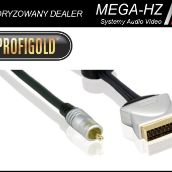 Kabel Profigold PGV512 - RCA - Scart 1.5m