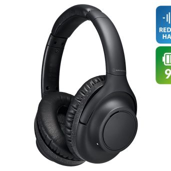 Audio-Technica ATH-S300BT blk - słuchawki bluetooth z ANC