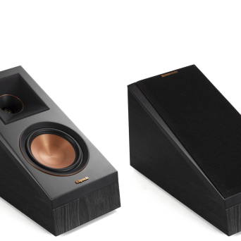 Klipsch RP-500SA black - para głośników Dolby Atmos - 50 rat 0% lub rabat - dostawa gratis !!!
