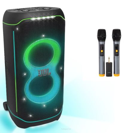 JBL Partybox Ultimate - duży głośnik imprezowy z zestawem mikrofonów bezprzewodowych Tonsil - 20 rat 0% - 2 lata gwarancji