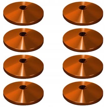 Podkładki Norstone Counter Spike - kpl 8 szt - miedź