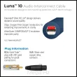 Wireworld Luna 10 2RCA- 2RCA 1.0m - interkonekt audio - 2