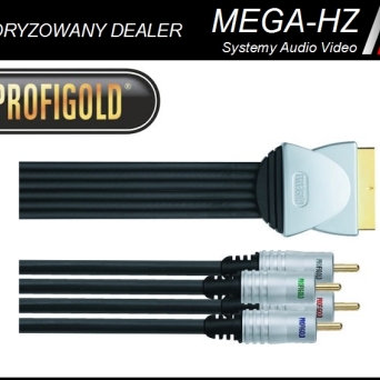 Kabel Profigold PGV7405 Scart - 4RCA (RGB)