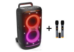 JBL Partybox 520 + Tonsil MBD 320 - przenośny głośnik imprezowy z akumulatorem + zestaw mikrofonów bezprzewodowych - 20 rat 0% lub rabat - dostawa gratis