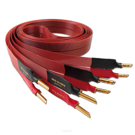 Nordost Red Dawn 2 x 3.0m banan - konfekcjonowany kabel głośnikowy