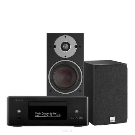 Denon Ceol RCD-N12DAB blk + Dali Oberon 1 - oferta Świąteczna