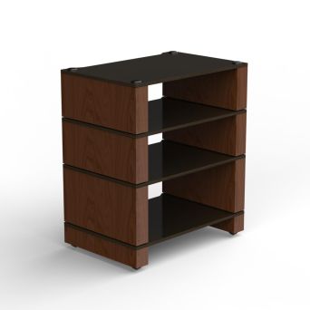 Blok Stax 2G 4 shelf czarny jesion / orzech naturalny