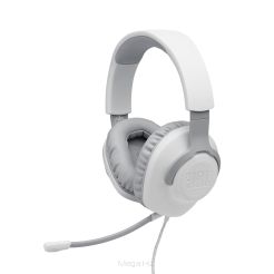 JBL Quantum 100 białe - słuchawki gamingowe PC / Mac / PlayStation / Xbox