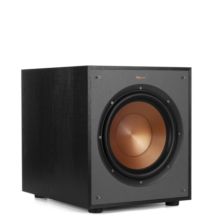 Klipsch R-100SW czarny - autoryzowany dealer - 20 rat 0% lub rabat - dostawa gratis