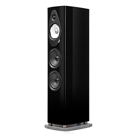 Sonus Faber Sonetto V G2 piano black - OUTLET - przecena - skaza na krawędzi