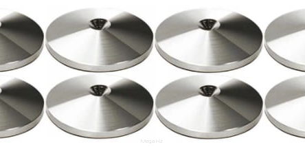 Podkładki Norstone Counter Spike - kpl 8 szt - silver