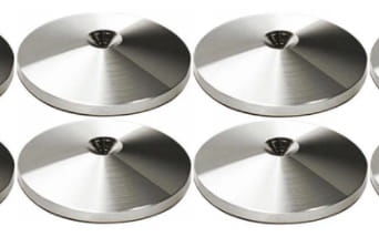 Podkładki Norstone Counter Spike - kpl 8 szt - silver