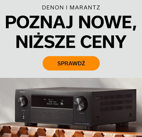 Obniżka cen amplitunerów Denon / Marantz