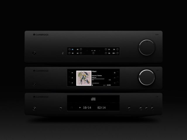 Urządzenia serii CX Cambridge Audio w limitowanej czarnej serii..